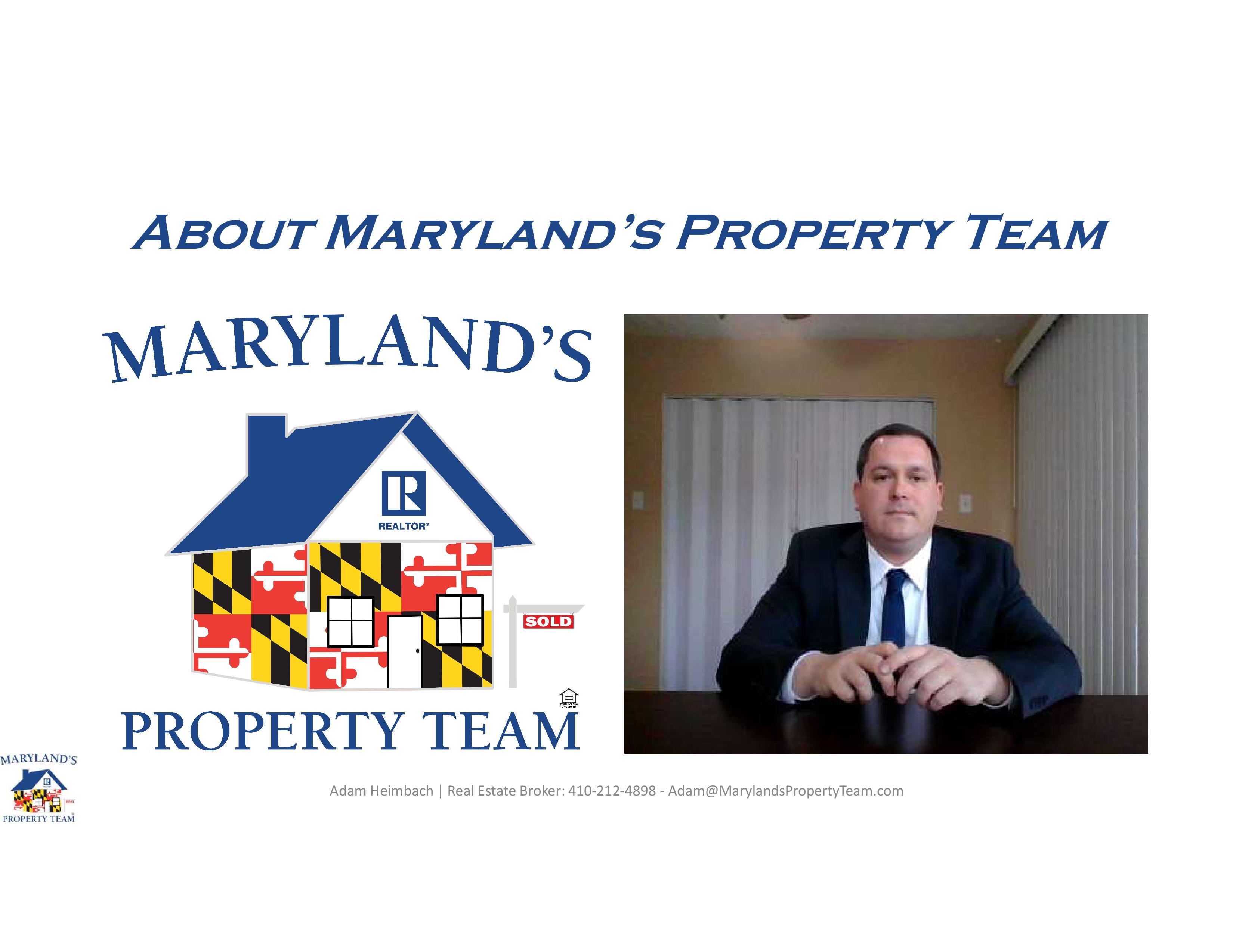 About Maryland’s Property Team